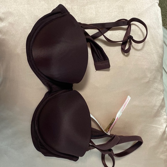 PINK brand , brown strapless bras (removable straps). never worn, brand new ! - Picture 1 of 3